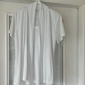 Ladies Kim Rogers White Top/Tunic, Size-M